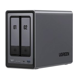 Serwer plików NAS Ugreen DXP2800, 2-dyskowy, Intel N100, 8GB DDR5, 2.5GbE, 4K HDMI
