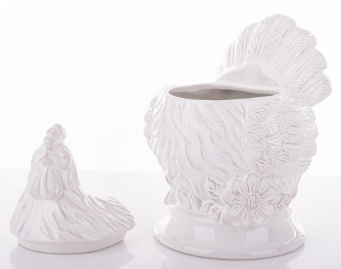 Dekoracja Kura Z Przykrywką-Prom.