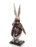 Figurka Królik Z Zegarkiem ART-POL