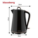 CZAJNIK ELEKTRYCZNY 1,7L KLAUSBERG KB-9015 CZARNY