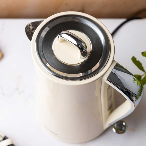 CZAJNIK ELEKTRYCZNY 1,7L KLAUSBERG KB-9016 KREMOWY