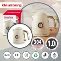 CZAJNIK ELEKTRYCZNY 1L Z TERMOMETREM KLAUSBERG KB-9018