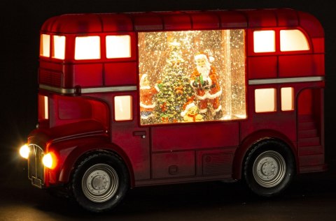 Dekoracja Świąteczny Autobus Z Pozytywką Led ART-POL
