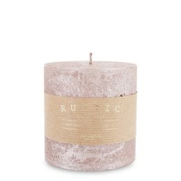 Pl Rose Gold Rustic Metalic Świeca Walec Mały Fi9 ART-POL