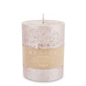 Pl Rose Gold Rustic Metalic Świeca Walec Średni F9 ART-POL