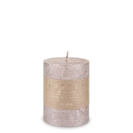 Pl Rose Gold Świeca Rustic Metalic Walec Mały Fi7 ART-POL
