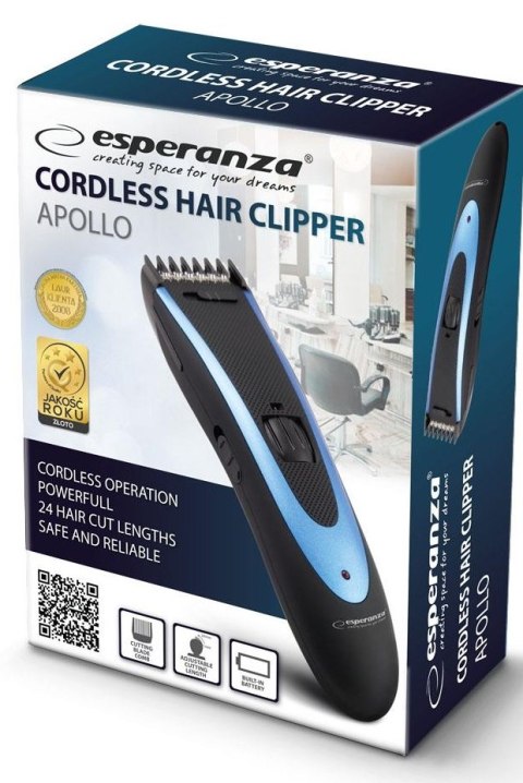 ESPERANZA EBC004 Czarno-niebieski EBC004 Czarno-niebieski