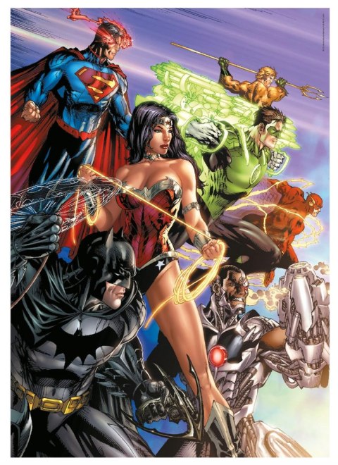Puzzle 1000 DC Comics Komiksy Plakat Clementoni 39852