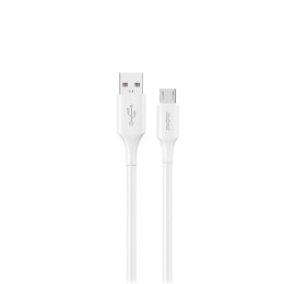 Kabel przewód USB-A - micro USB 6A 1.2 m - biały