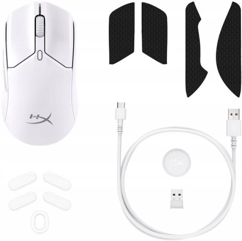 Mysz Bezprzewodowa HYPERX Pulsefire Haste 2 Mini Biała