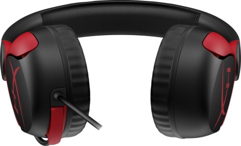 Słuchawki z mikrofonem Na głowę Na pałąku HYPERX Cloud Mini Czarne (1.2m /3.5 mm minijack wtyk/Czarno-czerwony)