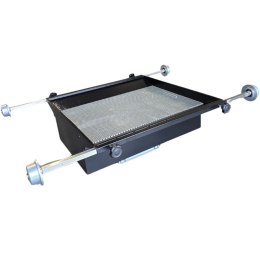 Wanna kanałowa ociekacz na zużyty olej z rolkami jezdnymi PRO-LINE 1200 KANAŁ