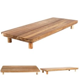 Deska do serwowania drewniana na nóżkach 36x14,5 cm VILDE 139167