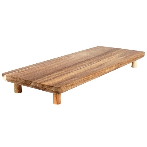 Deska do serwowania drewniana na nóżkach 36x14,5 cm VILDE 139167