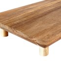 Deska do serwowania drewniana na nóżkach 36x14,5 cm VILDE 139167