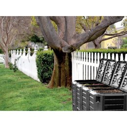 KOMPOSTOWNIK OGRODOWY EKOBAT SEGMENTOWY MODULE COMPOGREEN CZARNY 1200L