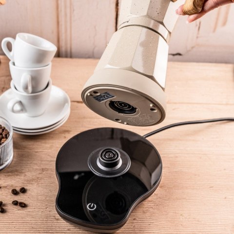 Kawiarka elektryczna espresso, Zaparzacz do kawy, 300 ml, beżowy, 500 W, KLAUSBERG KB-7999