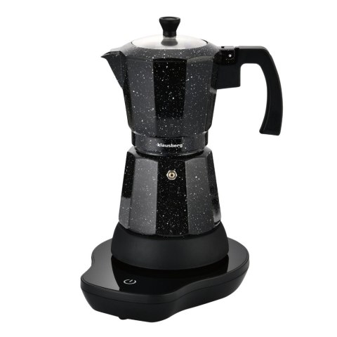 Kawiarka elektryczna espresso, Zaparzacz do kawy, 300 ml, czarny, 500 W, KLAUSBERG KB-7998