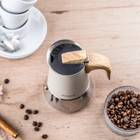 Kawiarka stalowa espresso, Zaparzacz do kawy, 200 ml, indukcja, KLAUSBERG KB-7994