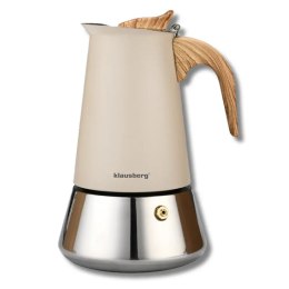 Kawiarka stalowa espresso, Zaparzacz do kawy, 300 ml, indukcja, KLAUSBERG KB-7995
