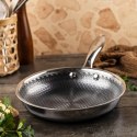 Patelnia stalowa z powłoką non-stick honeycomb, 20 cm, PFOA-Free KLAUSBERG KB-9021