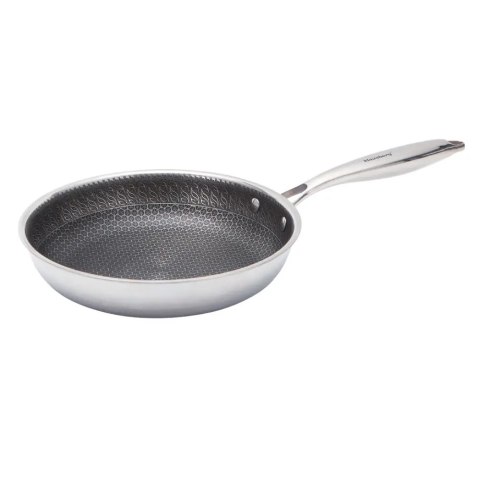 Patelnia stalowa z powłoką non-stick honeycomb, 24 cm, PFOA-Free KLAUSBERG KB-9022