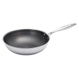 Patelnia stalowa z powłoką non-stick honeycomb, 28 cm, PFOA-Free KLAUSBERG KB-9024