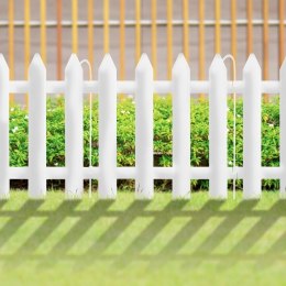 Płotek ogrodowy biały 30x30cm 10 szt. VILDE 351005-BI