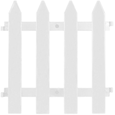 Płotek ogrodowy biały 30x30cm 10 szt. VILDE 351005-BI