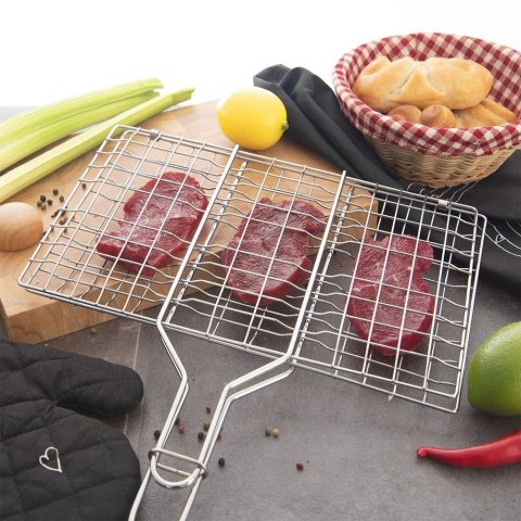 Ruszt do grillowania metalowy 35x55cm ORION 111184