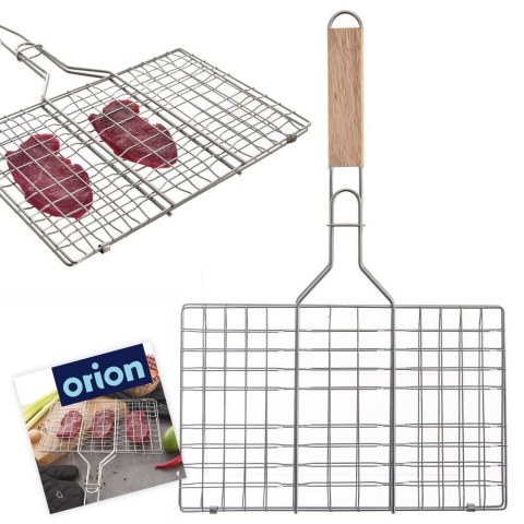 Ruszt do grillowania metalowy 35x55cm ORION 111184