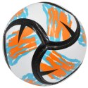 PIŁKA NOŻNA ENERO 6 PANELI POMARAŃCZOWO TURKUSOWA R.2