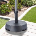 Podstawa do parasola ogrodowego betonowa antracytowa 25 kg VILDE 339341