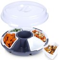Talerz do serwowania przekąsek przystawek z pokrywą 33cm EXCELLENT HOUSEWARE 139352
