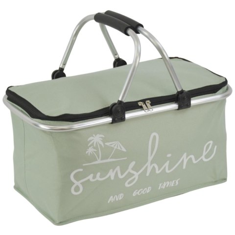 KOSZYK TURYSTYCZNY SKŁADANY TERMICZNY 35L ZIELONY REDCLIFFS