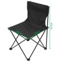 KRZESŁO TURYSTYCZNE SKŁADANE CZARNE 30X30X25/47CM ENERO CAMP