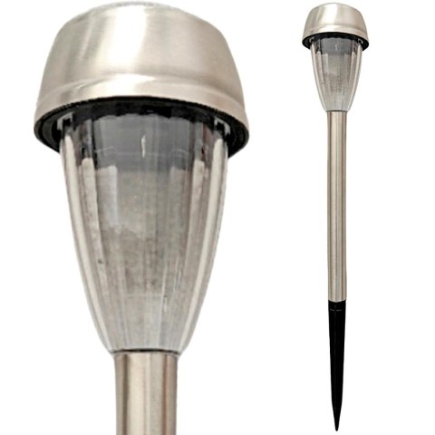LAMPA SOLARNA 6X39,5CM INOX
