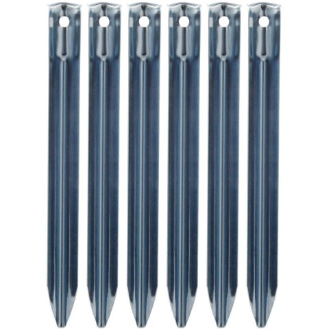 ŚLEDZIE SZPILKI DO NAMIOTU 18,5CM KPL.6SZT METALOWE ENERO CAMP