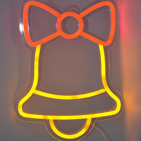 FIGURKA NEONOWA LAMPKA DZWONEK