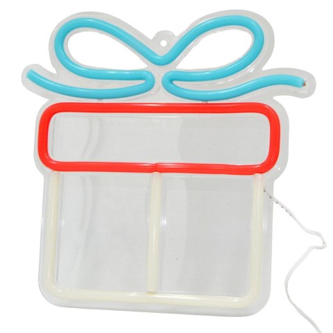 FIGURKA NEONOWA LAMPKA PREZENT