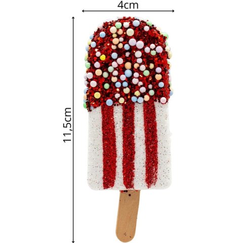 LODY DEKORACJA WISZĄCA BOMBKA 3SZT BIAŁY