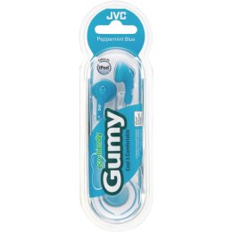 Słuchawki Douszne JVC Gumy Niebieski (1m /3.5 mm (niklowany) wtyk/Niebieski)