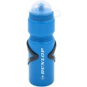BIDON ROWEROWY DUNLOP 750ML Z KOSZYKIEM NIEBIESKI