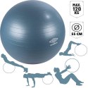 PIŁKA FITNESS 55CM NIEBIESKA UMBRO