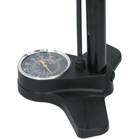 POMPKA WARSZTATOWO ROWEROWA 174Psi Z MANOMETREM CZARNA DUNLOP