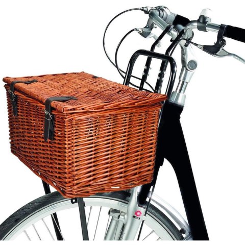 KOSZYK ROWEROWY WIKLINOWY NA PRZÓD 45x30x25CM BICYCLE GEAR