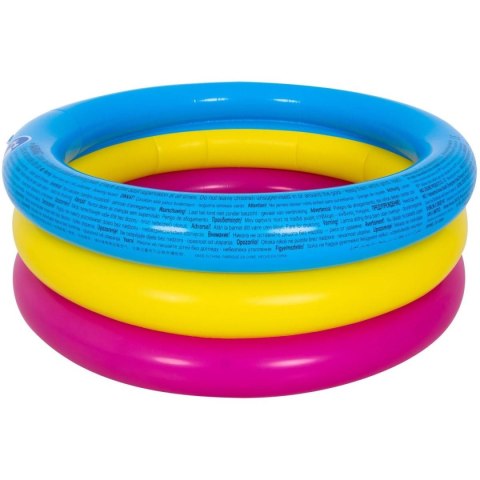 BASEN DZIECIĘCY 3-PIERŚCIENIOWY 76x25CM 10086-1