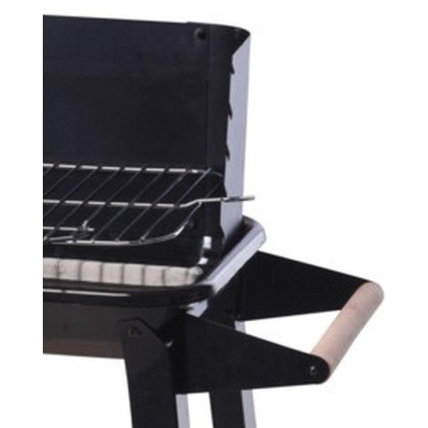 GRILL OGRODOWY WÓZEK 83x45,5x86,5CM CZARNY
