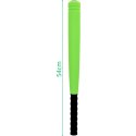KIJ DO BASEBALLA JUNIOR 54CM Z PIŁKĄ SOFT ZIELONY