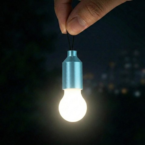 LATARKA TURYSTYCZNA LED WISZĄCA GRUNDIG ZIELONA